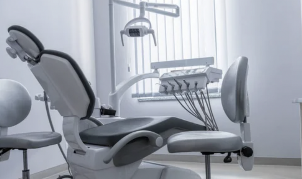 A dentist chair can be scary and cause anxiety 