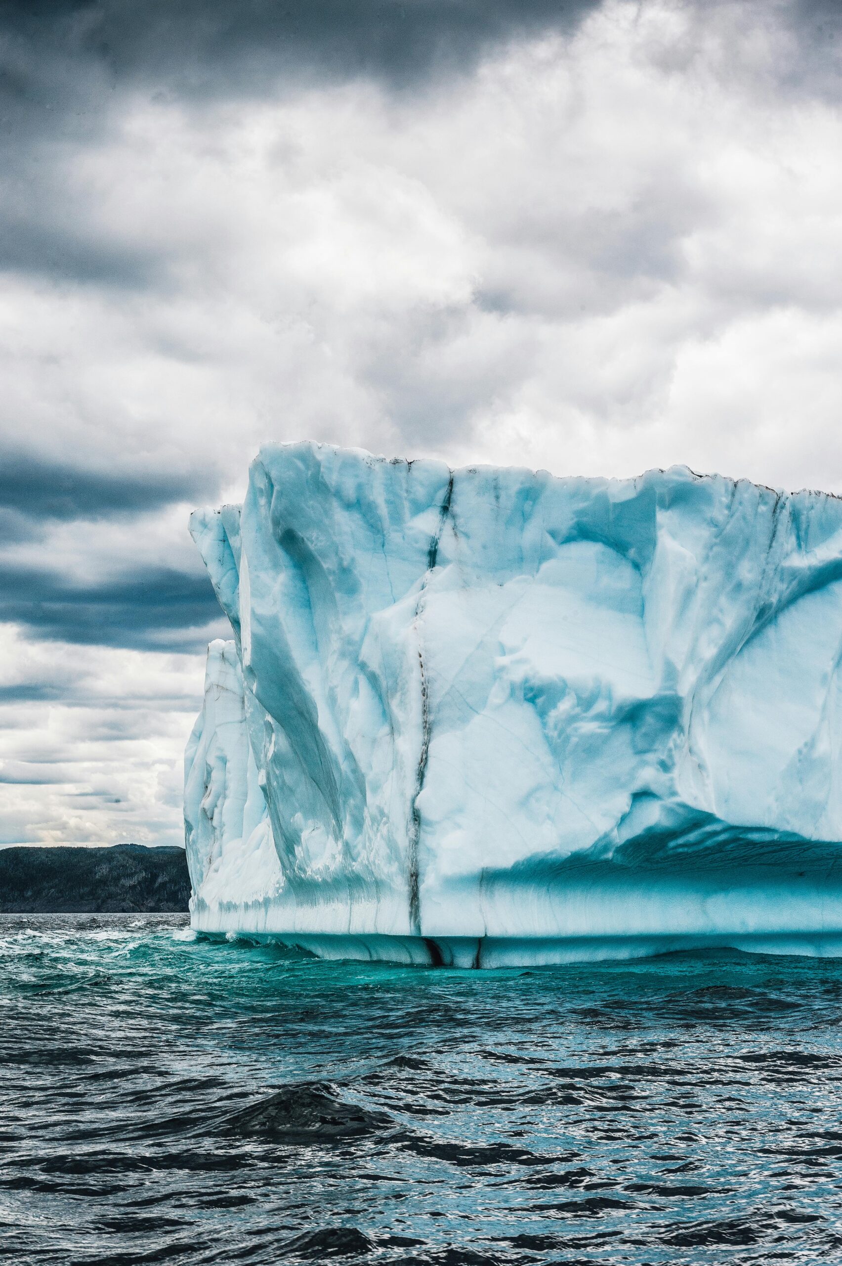 iceberg photo for post on climate anxiety