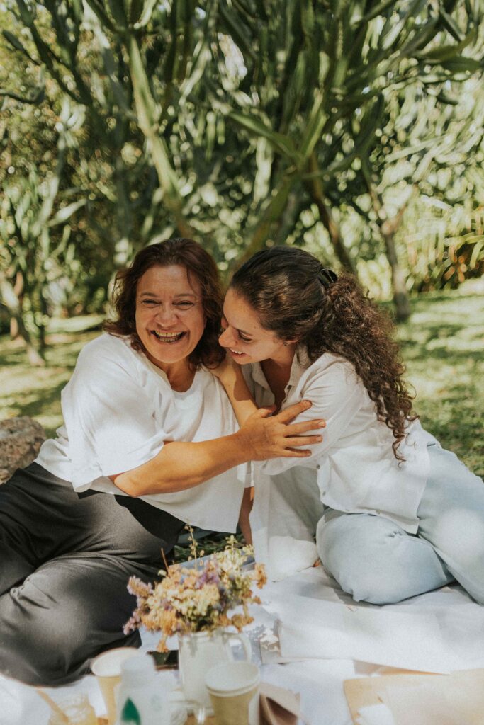 mother with daughter who is struggling with her eldest daughter syndrome